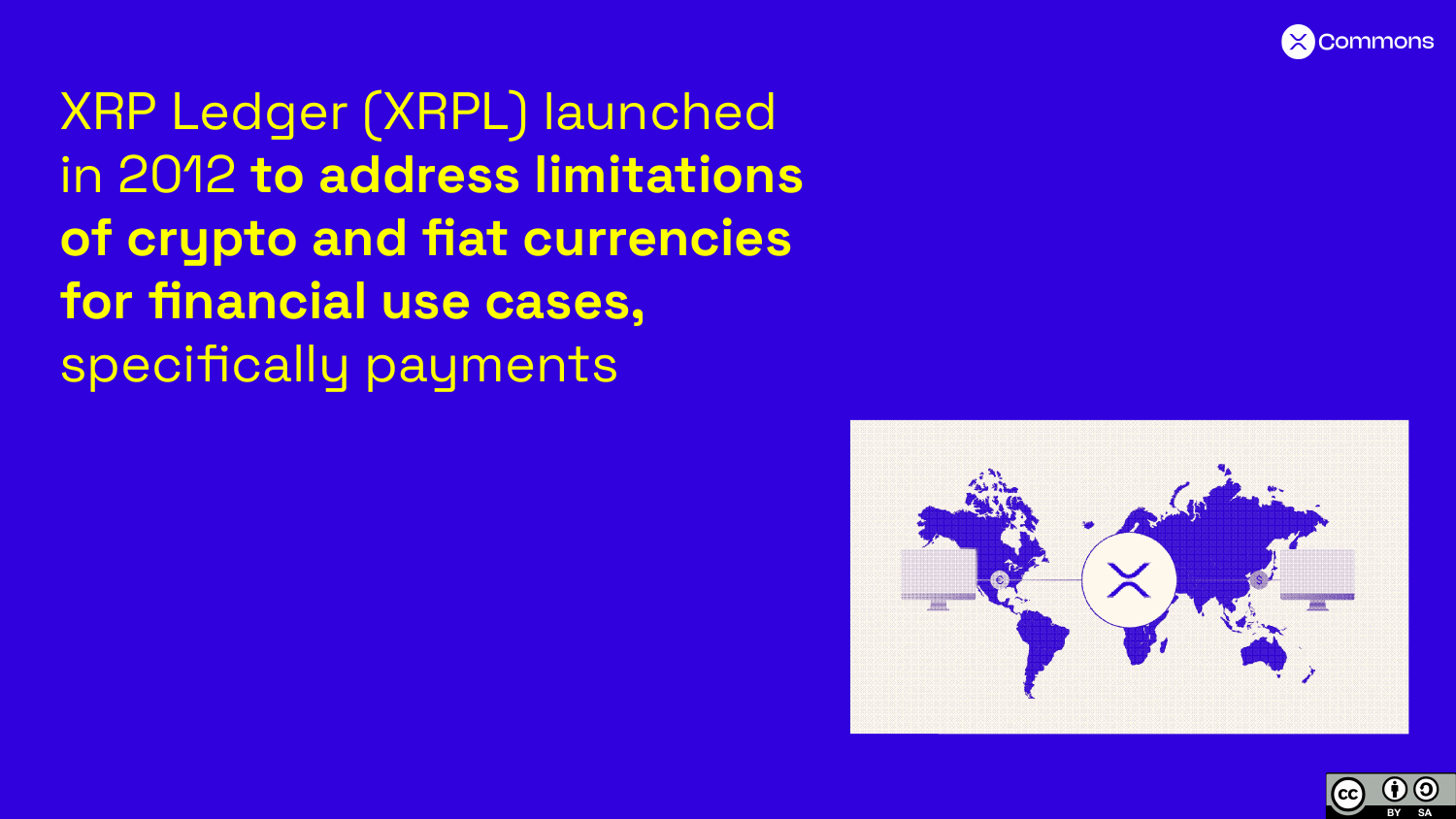 The XRP Ledger launched in 2012 to address the limitations of crypto and fiat currencies for financial use cases, specifically payments